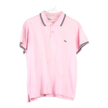  Vintage pink Bootleg Lacoste Polo Shirt - womens large