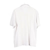 Vintage white Bootleg Lacoste Polo Shirt - mens large