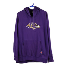  Vintage purple Baltimore Ravens Nfl Hoodie - mens x-large