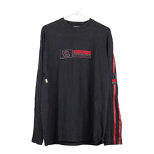  Vintage black Winners Circle Long Sleeve T-Shirt - mens medium