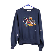  Vintage navy Disney Sweatshirt - womens medium