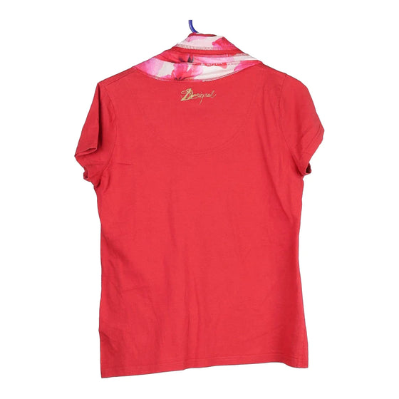 Vintage red Desigual T-Shirt - womens large