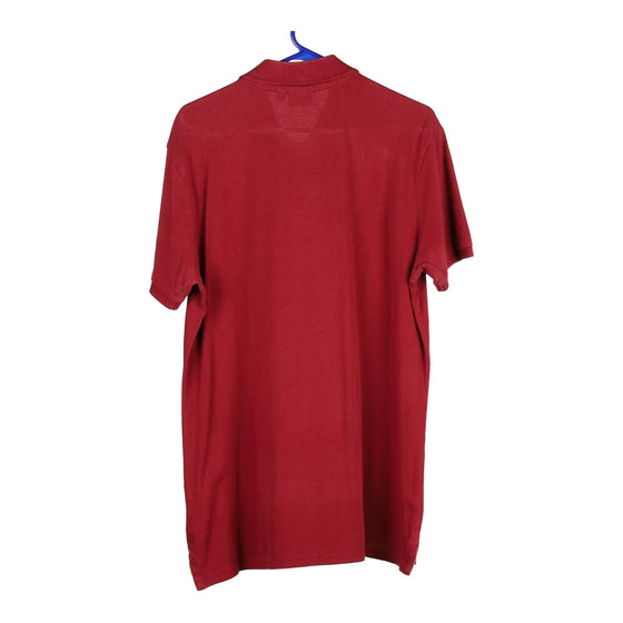 Vintage burgundy Diadora Polo Shirt - mens x-large