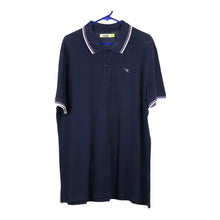  Vintage navy Diadora Polo Shirt - mens xx-large