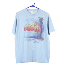  Vintage blue Monica, Daytona Beach Sportswear T-Shirt - womens large