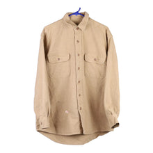  Vintage beige Field & Stream Overshirt - mens large