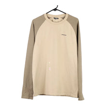  Vintage beige Patagonia Long Sleeve T-Shirt - mens large