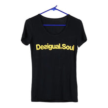  Vintage black Desigual T-Shirt - womens medium
