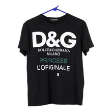  Vintage black Dolce & Gabbana T-Shirt - womens x-large
