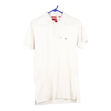  Vintage white Bootleg Tommy Hilfiger Polo Shirt - mens large