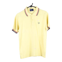  Vintage yellow Bootleg Fred Perry Polo Shirt - mens small