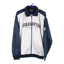  Vintage white New York City Champion Track Jacket - mens large