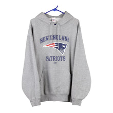  Vintage grey New England Patriots Reebok Hoodie - mens x-large