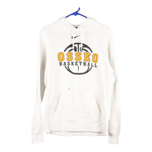  Vintage white Osseo Basketball Nike Hoodie - womens large