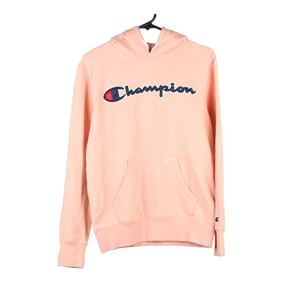 Vintage pink Champion Hoodie - womens small