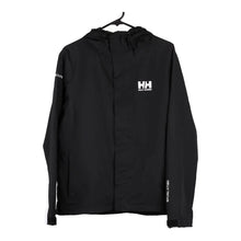  Vintage black Helly Hansen Waterproof Jacket - mens small