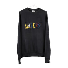  Vintage black Mickey Mouse Mickey & Co. Sweatshirt - mens large