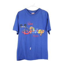  Vintage blue Disney World Mickey Inc T-Shirt - mens medium