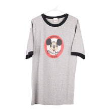  Vintage grey Mickey Mouse Disney Store T-Shirt - mens x-large