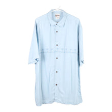  Vintage blue Walt Disney World Short Sleeve Shirt - mens large