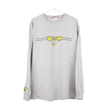  Vintage grey William & Mary College Champion Long Sleeve T-Shirt - mens large