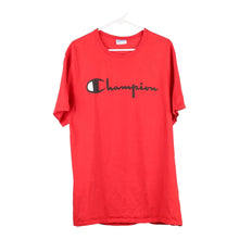  Vintage red Champion T-Shirt - mens x-large