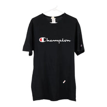  Vintage black Champion T-Shirt - mens large