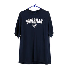  Vintage navy Superman Alstyle T-Shirt - mens x-large