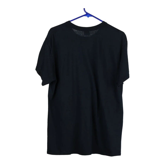 Vintage black Gildan T-Shirt - mens large