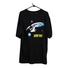 Vintage black Star Trek Gildan T-Shirt - mens x-large