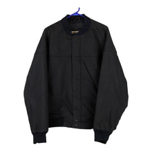  Vintage black Windbreaker Jacket - mens x-large