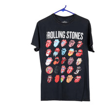  Vintage black The Rolling Stones T-Shirt - womens medium