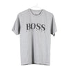 Vintage grey Bootleg Hugo Boss T-Shirt - mens small