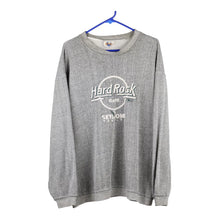  Vintage grey Toronto Hard Rock Cafe Sweatshirt - mens x-large