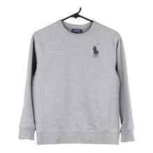  Vintage grey Age 14-16, Polo Ralph Lauren Sweatshirt - boys large