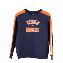  Vintage navy Size 18-20, Denver Broncos Nfl Sweatshirt - boys x-large
