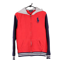  Vintage red Age 18-20, Polo Ralph Lauren Hoodie - boys x-large