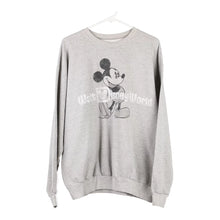  Vintage grey Walt Disney World Hanes Sweatshirt - mens large