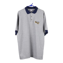  Vintage grey Los Angles Rams True Fan Polo Shirt - mens large