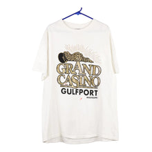  Vintage white Grand Casino Gulfport, Mississippi Delta T-Shirt - mens x-large