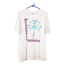  Vintage white McConnell Reunion 1994 Hanes T-Shirt - mens large