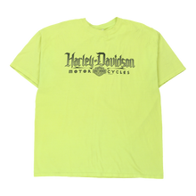  Mile High, Of Parker, Colorado Harley Davidson T-Shirt - 2XL Yellow Cotton t-shirt Harley Davidson   