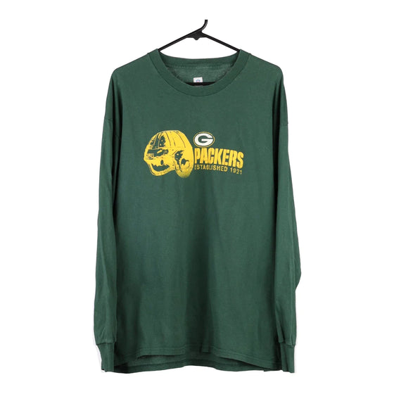Vintage green Green Bay Packers Nfl Long Sleeve T-Shirt - womens x-large