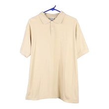  Vintage cream Diadora Polo Shirt - mens large