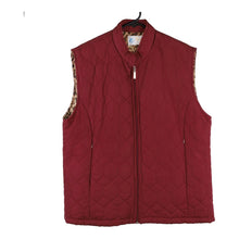  Vintage red Unbranded Gilet - womens xx-large