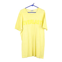  Vintage yellow Everlast T-Shirt Dress - womens xx-large