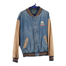  Vintage blue Dunbrooke Varsity Jacket - mens large