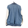 Vintage blue Fruit Of The Loom Varsity Jacket - mens large