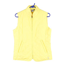  Vintage yellow Think Pink Gilet - womens large