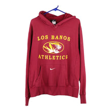  Vintageburgundy Los Banos Athletics Nike Hoodie - mens medium